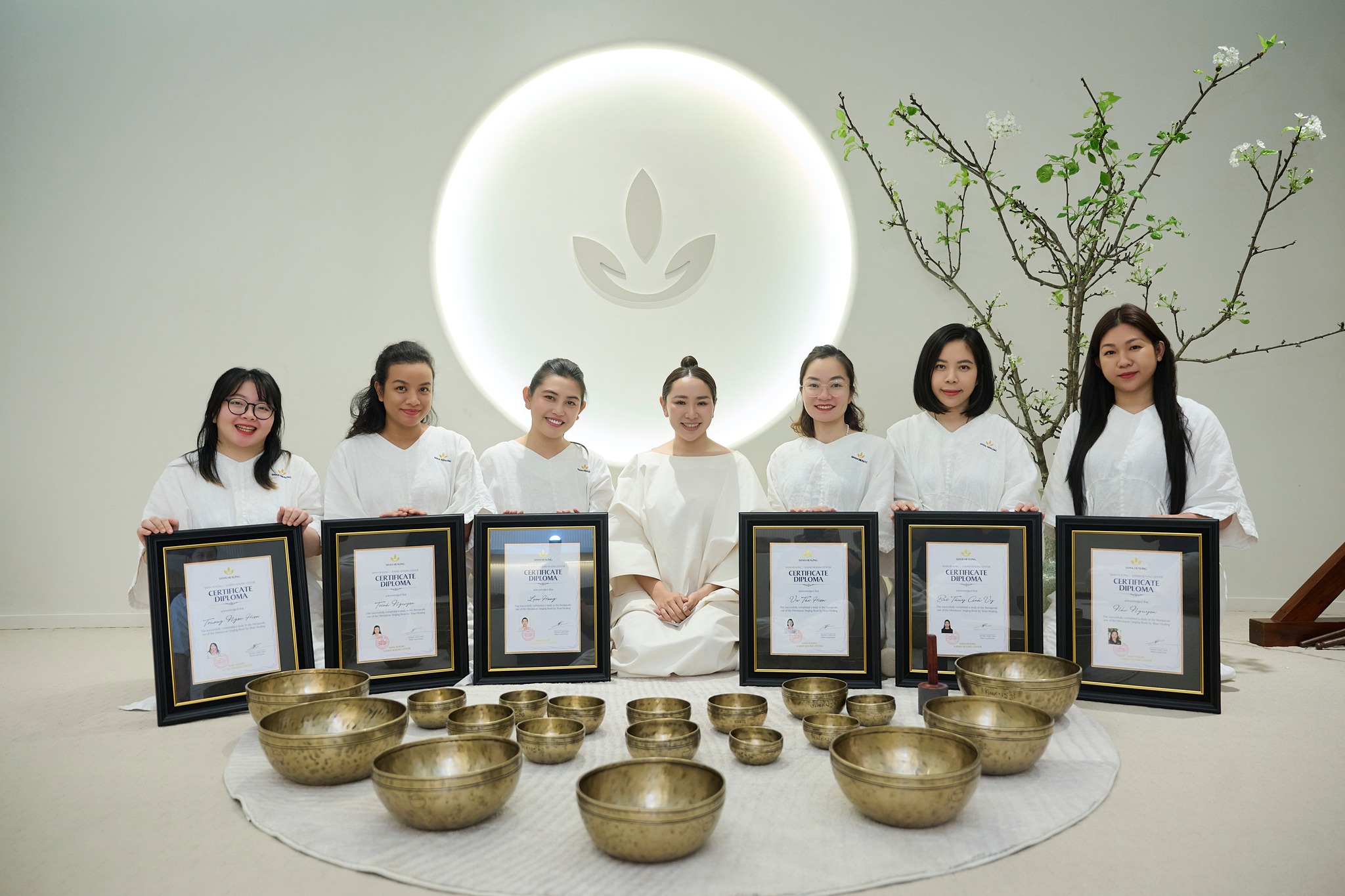 khóa học chuông xoay tháng 3 - 2026 tại SHAN Healing