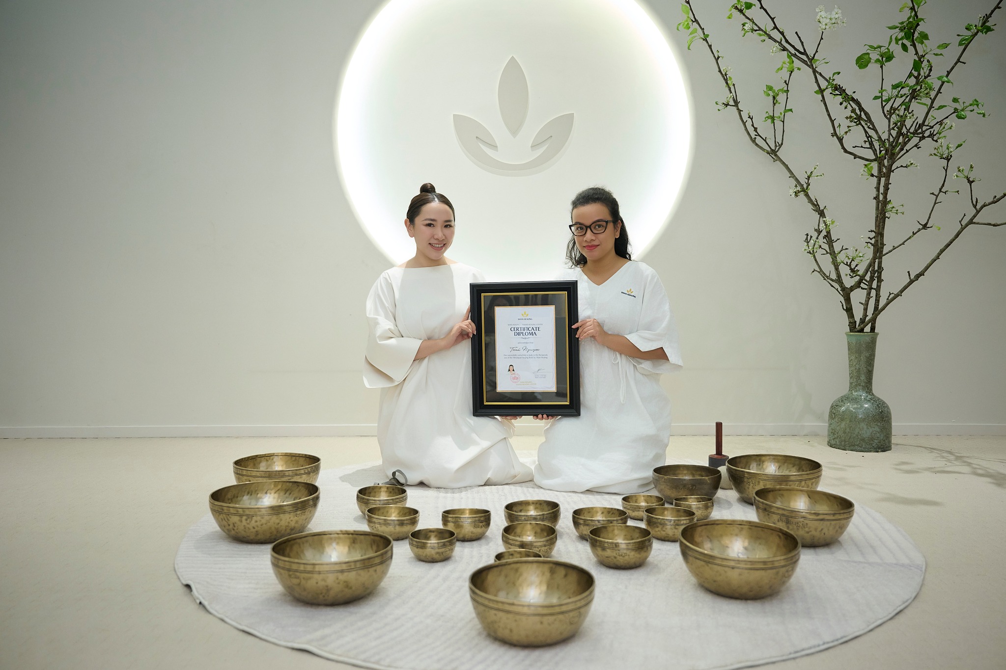 khóa học chuông xoay tháng 3 - 2026 tại SHAN Healing