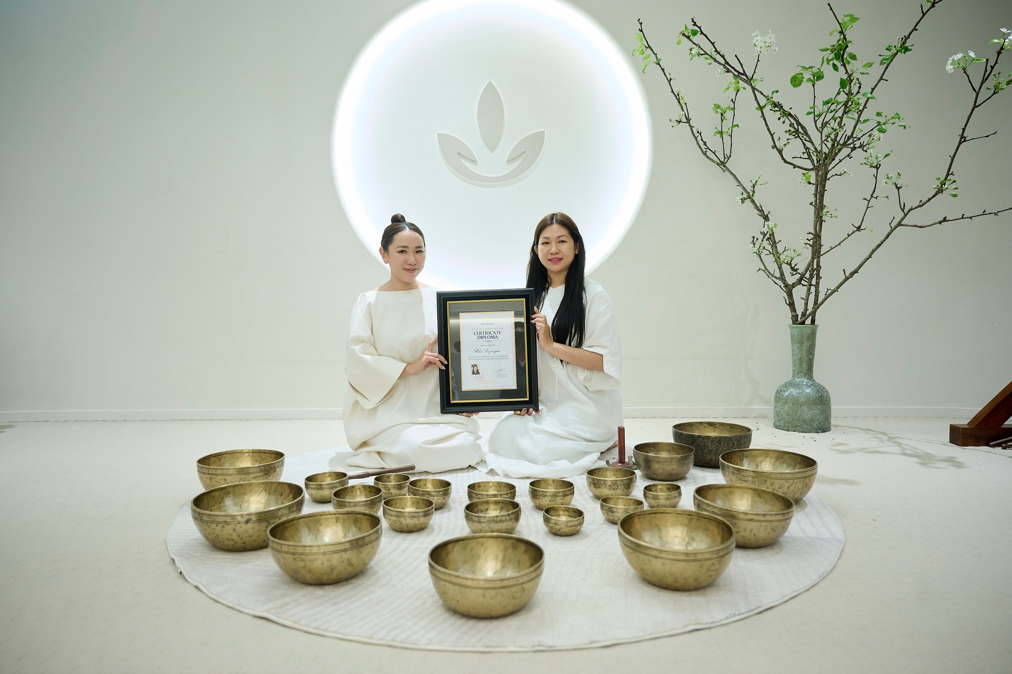 khóa học chuông xoay tháng 3 - 2026 tại SHAN Healing