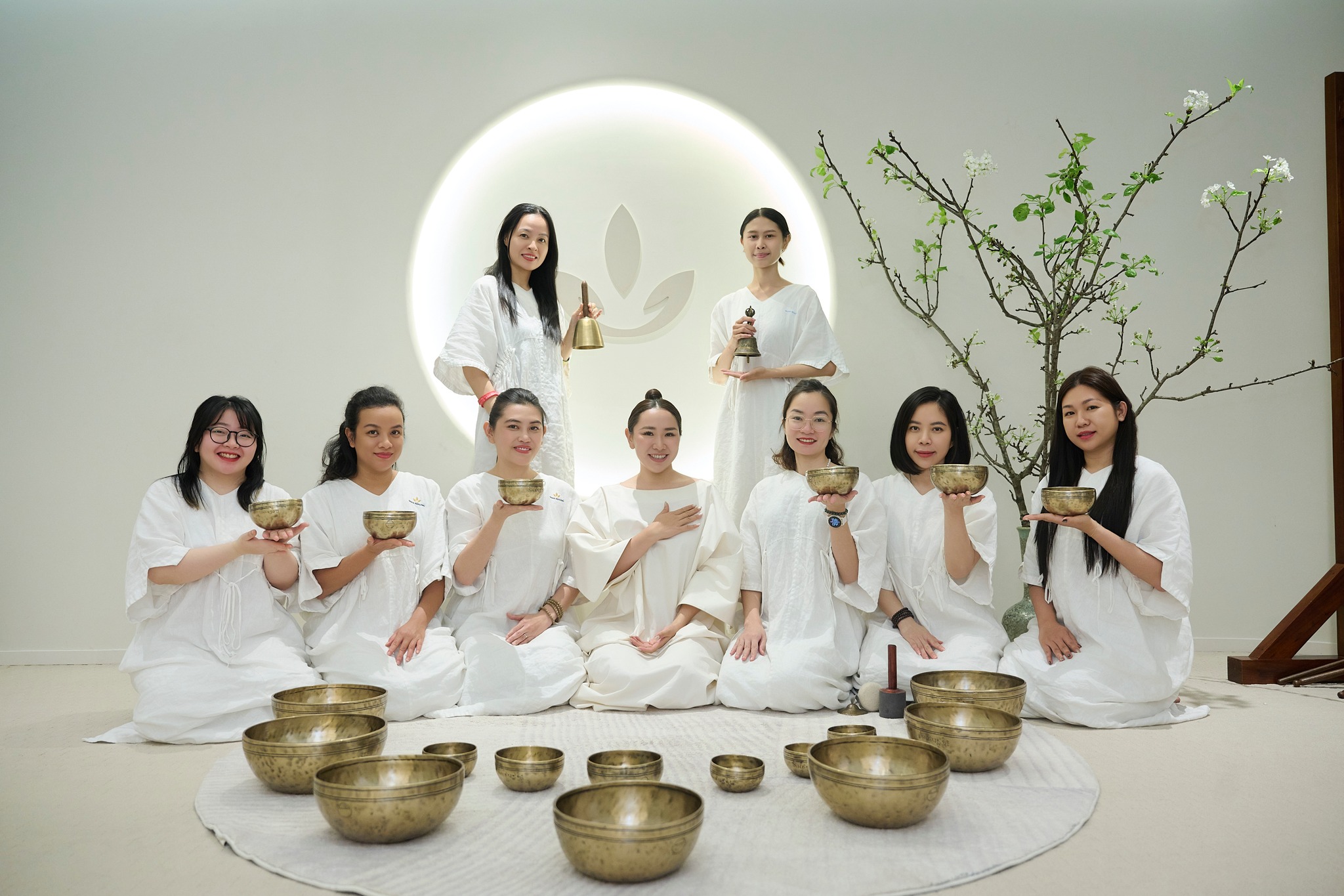 khóa học chuông xoay tháng 3 - 2026 tại SHAN Healing