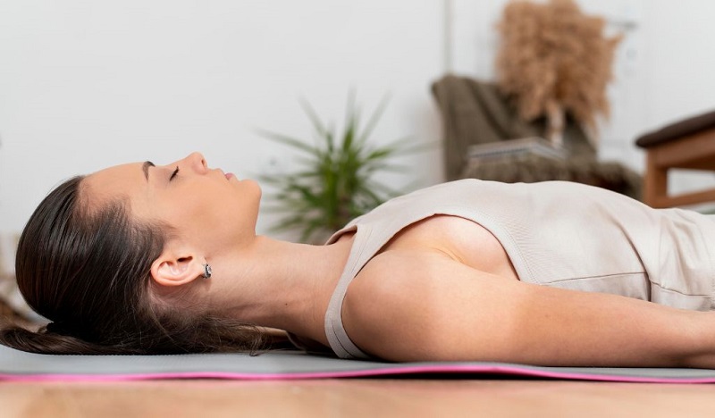 Thiền nằm trước khi ngủ