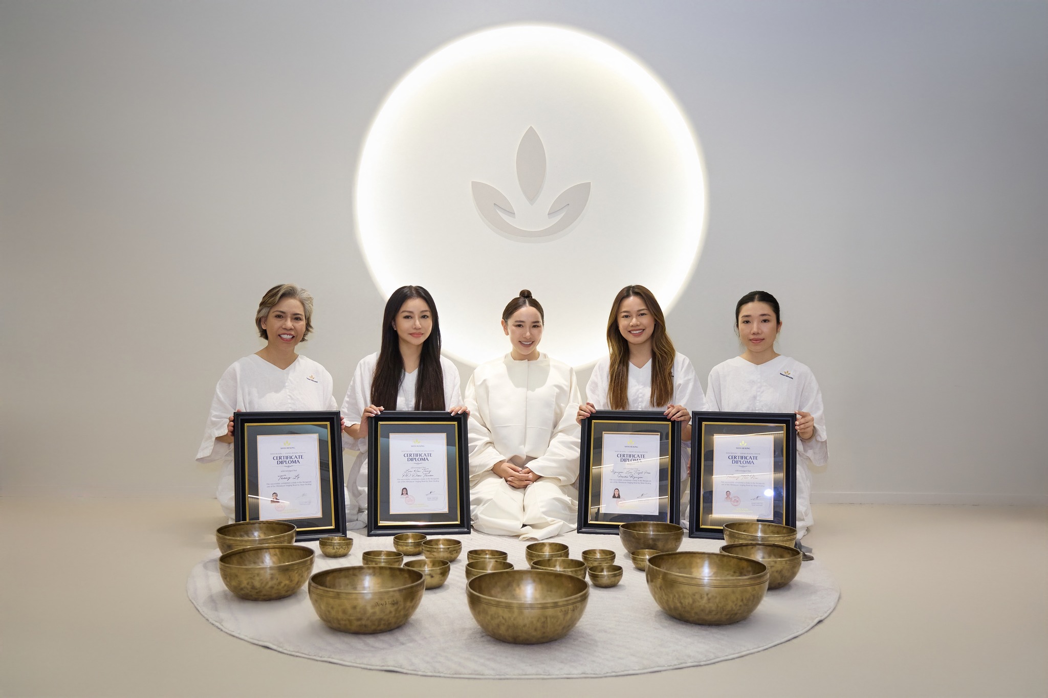 khóa học chuông độc bản giữa tháng 5 shan healing