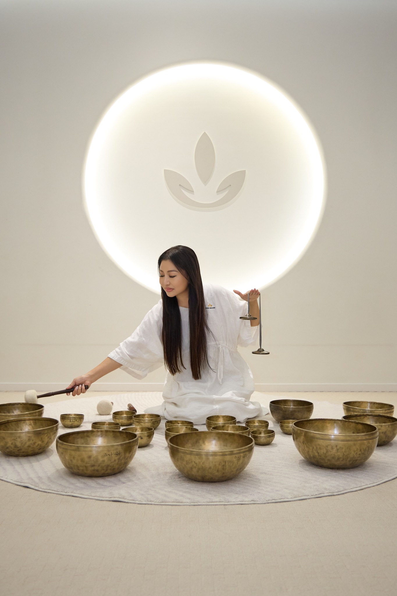 khóa học chuông độc bản giữa tháng 5 shan healing