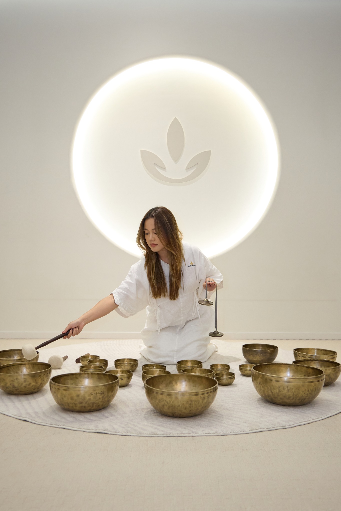 khóa học chuông độc bản giữa tháng 5 shan healing