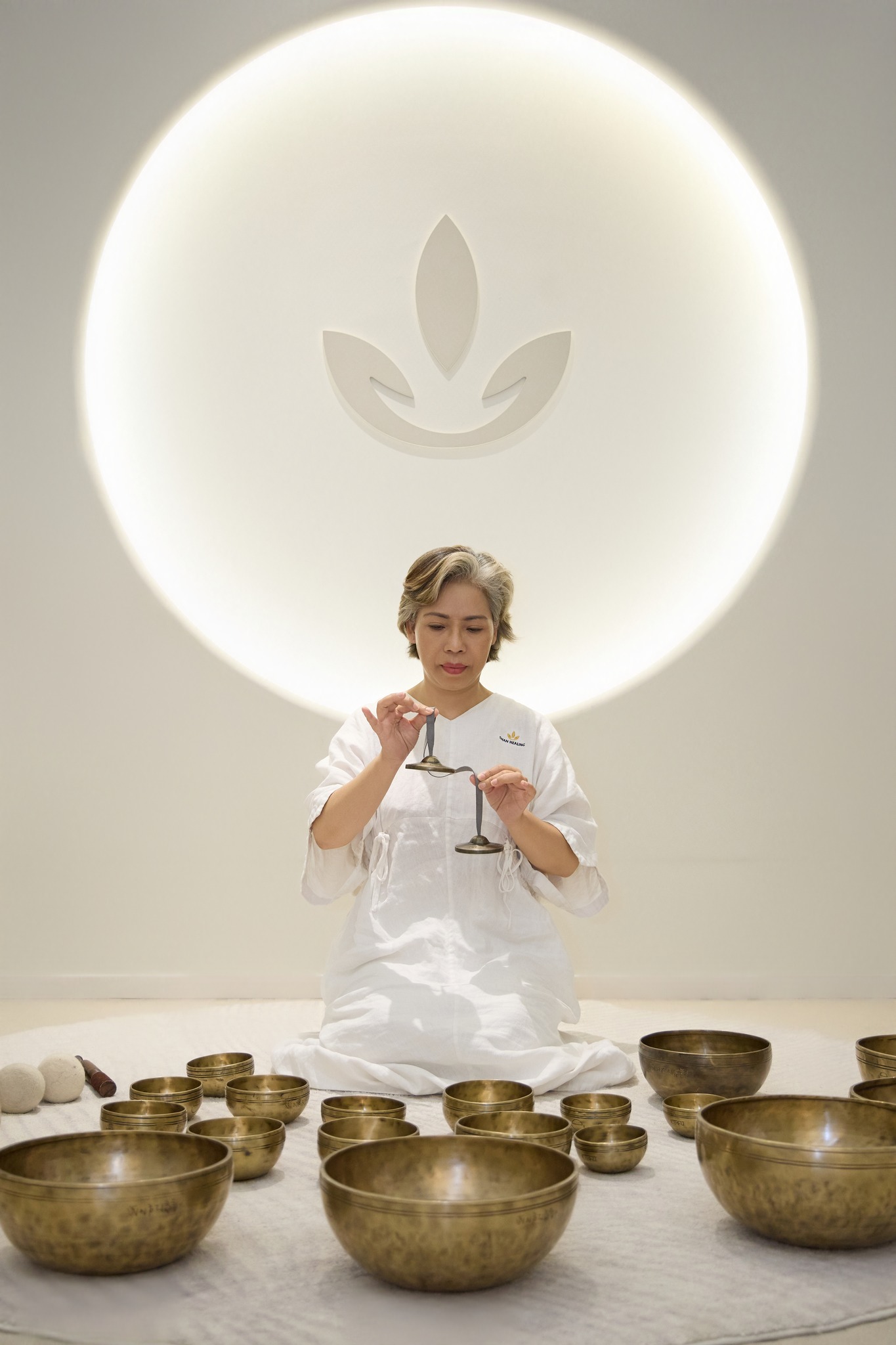 khóa học chuông độc bản giữa tháng 5 shan healing