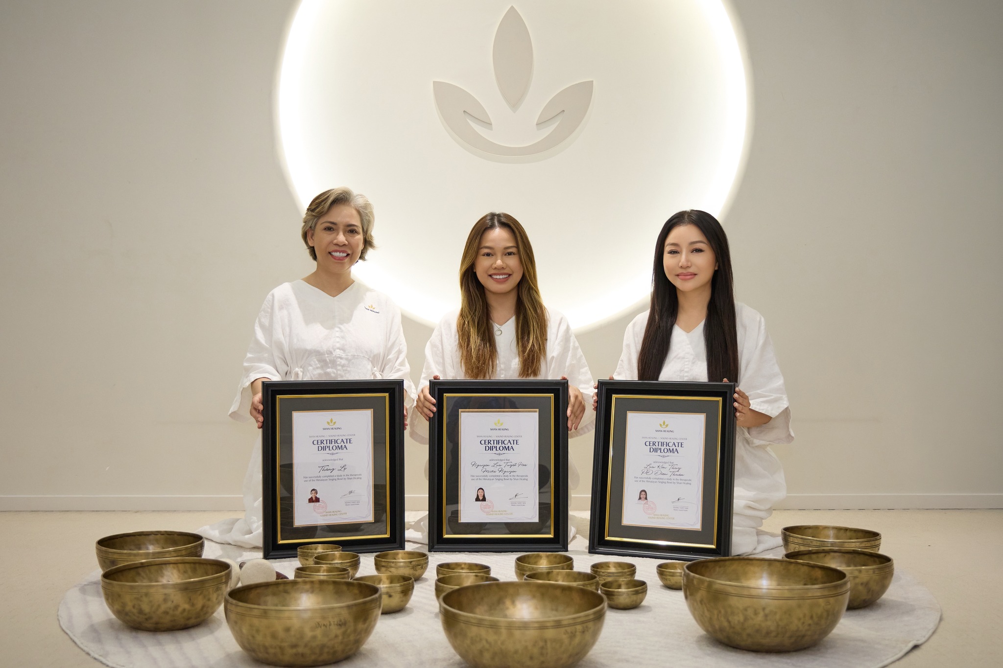 khóa học chuông độc bản giữa tháng 5 shan healing