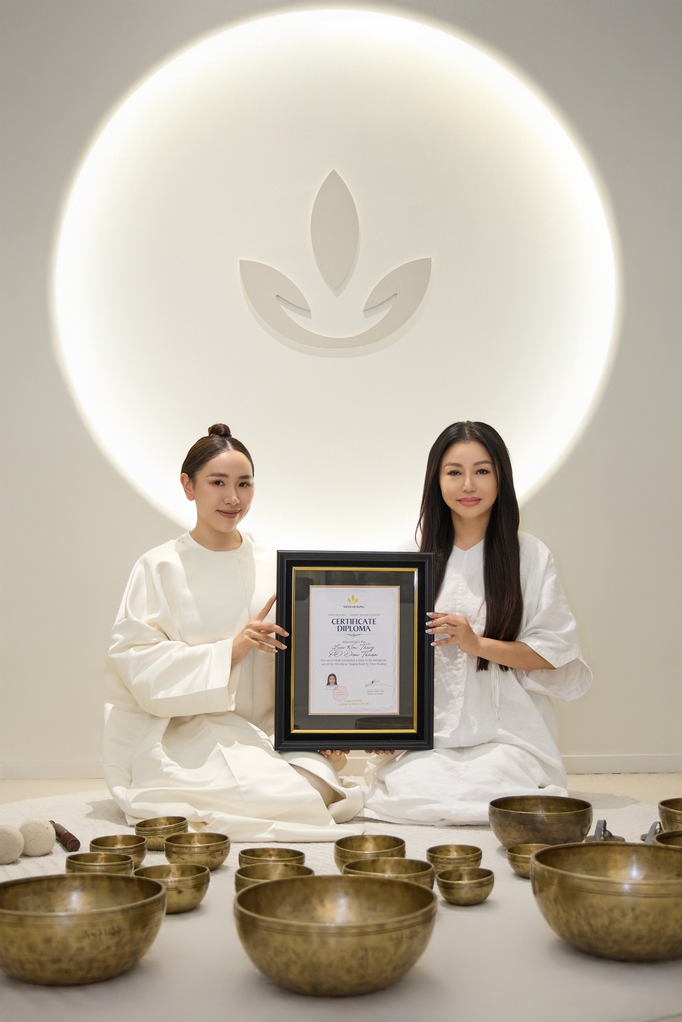 khóa học chuông độc bản giữa tháng 5 shan healing