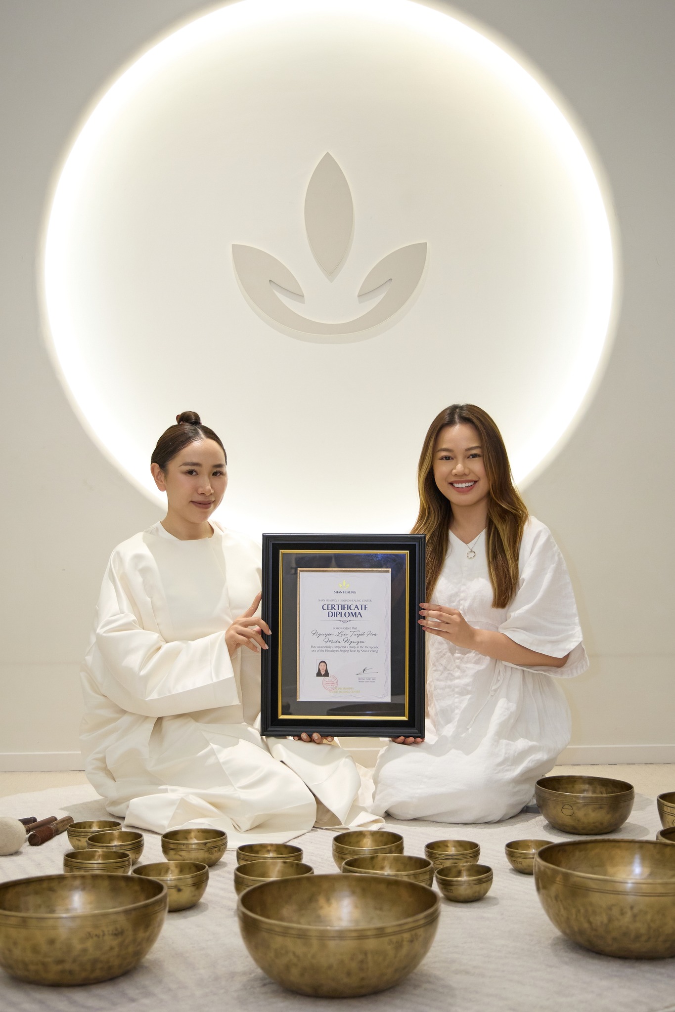 khóa học chuông độc bản giữa tháng 5 shan healing