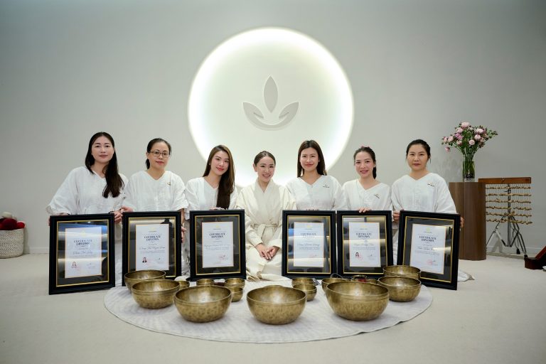 khóa học chuông tháng 4 tại SHAN Healing