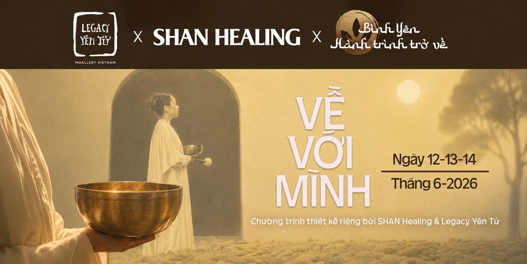 sự kiện về với mình Shan Healing
