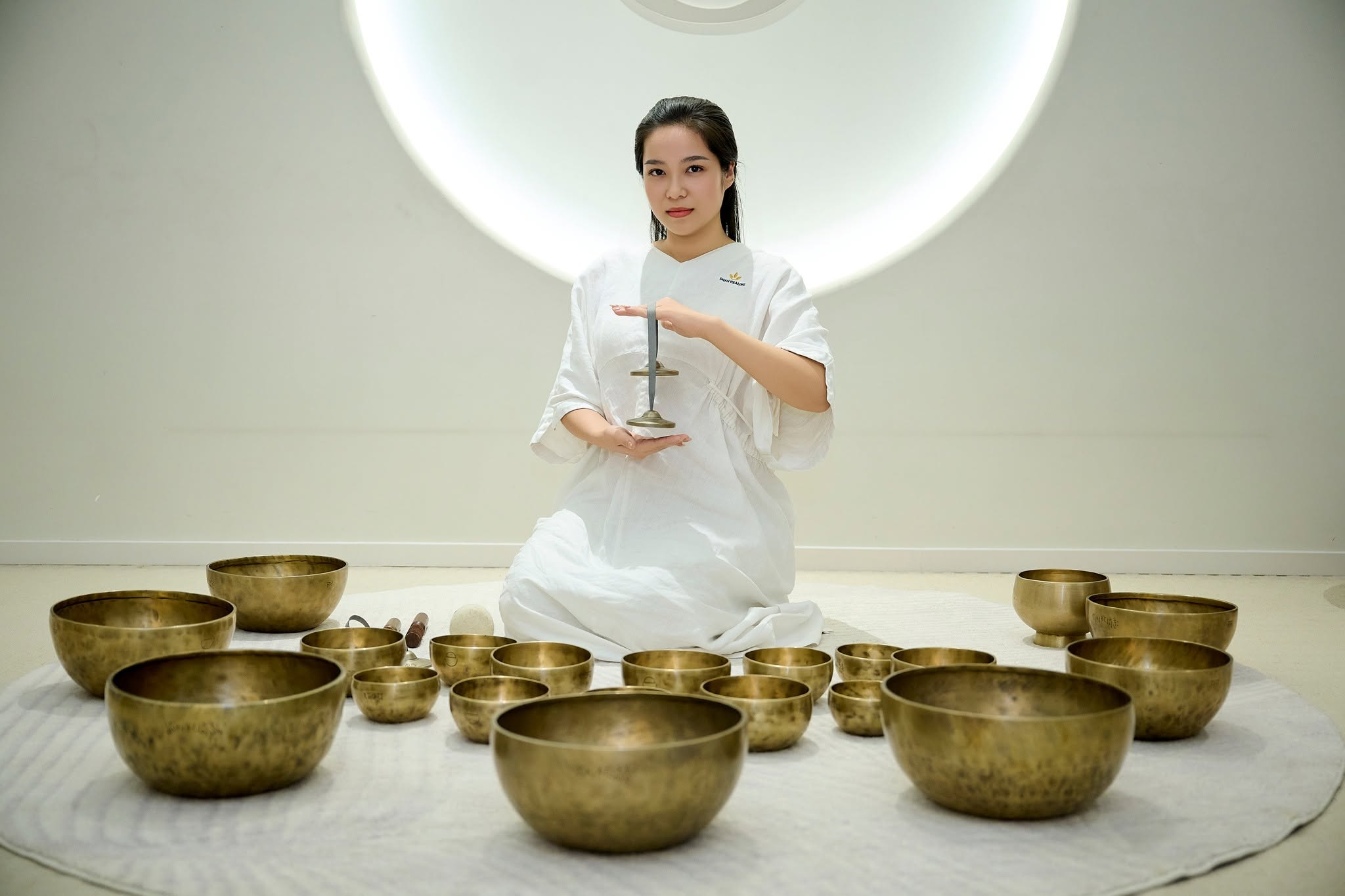 kết thúc khóa học chuông giữa tháng 7 tại SHAN Healing