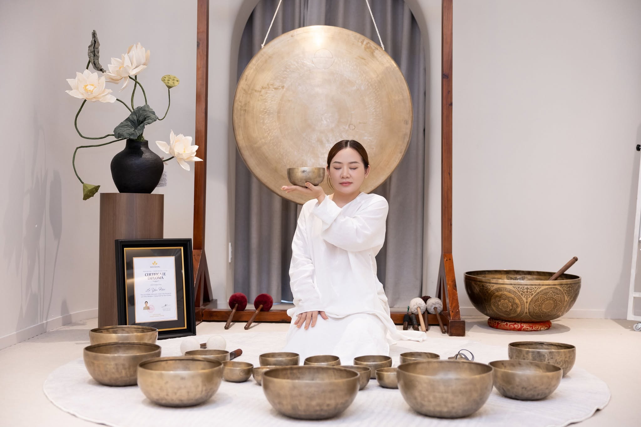 khóa học chuông xoay tháng 10-2026 tại SHAN Healing
